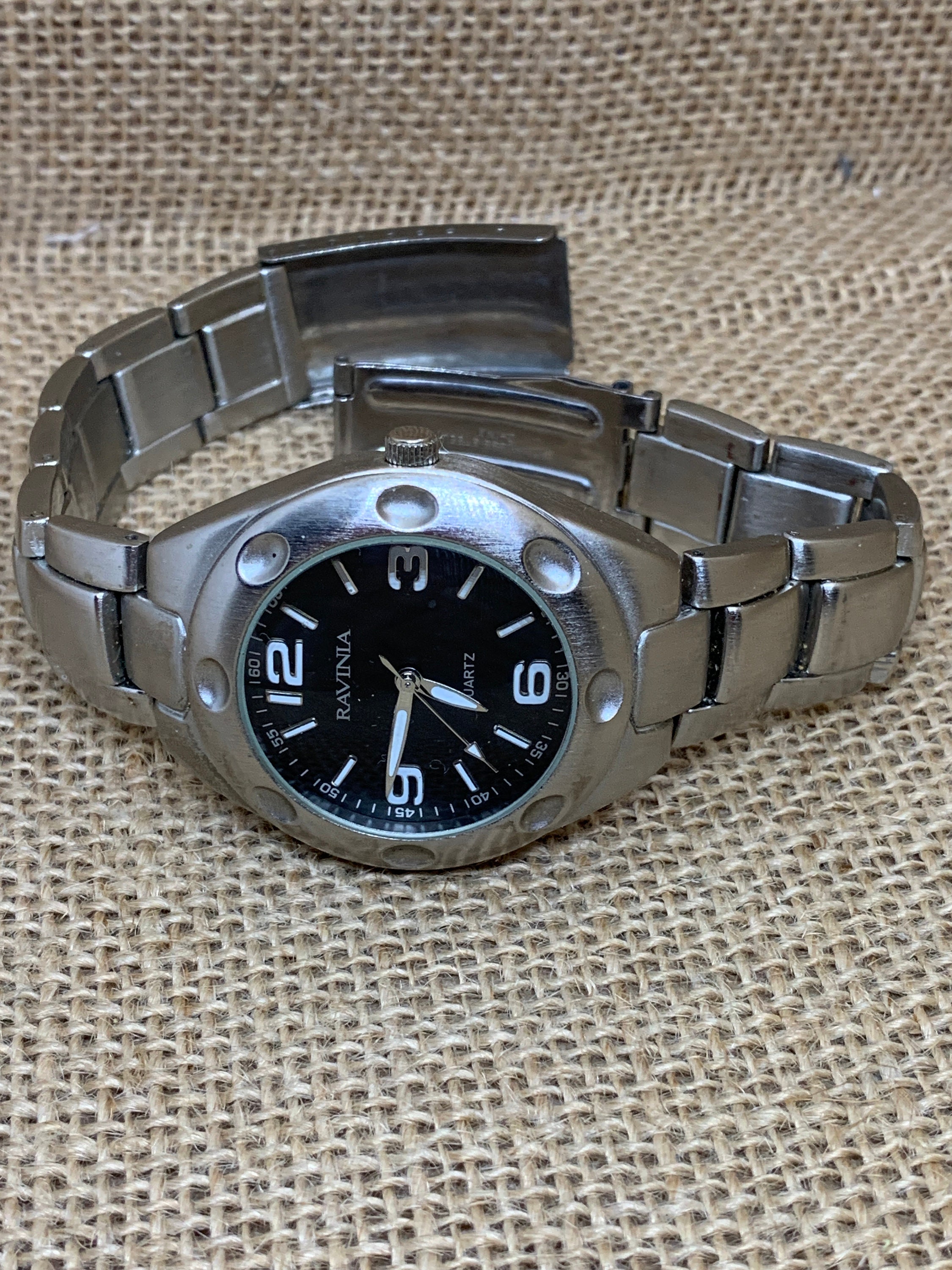Vintage Ravinia Quartz Watch, Silver Tone Stainless Steel  display picture 1
