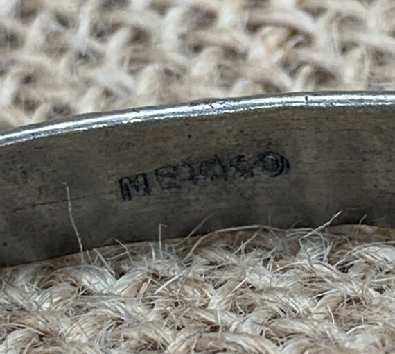 Vintage Sterling Silver Bangle, Stackable Bangle.… - image 6