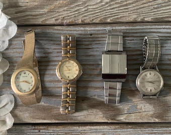 Men's Wristwatch, Watch Parts, Accutron Bulova Watch, Vitesse Watch, Bulova Watch, Hamilton Watch, Watch Mechanical Not Working