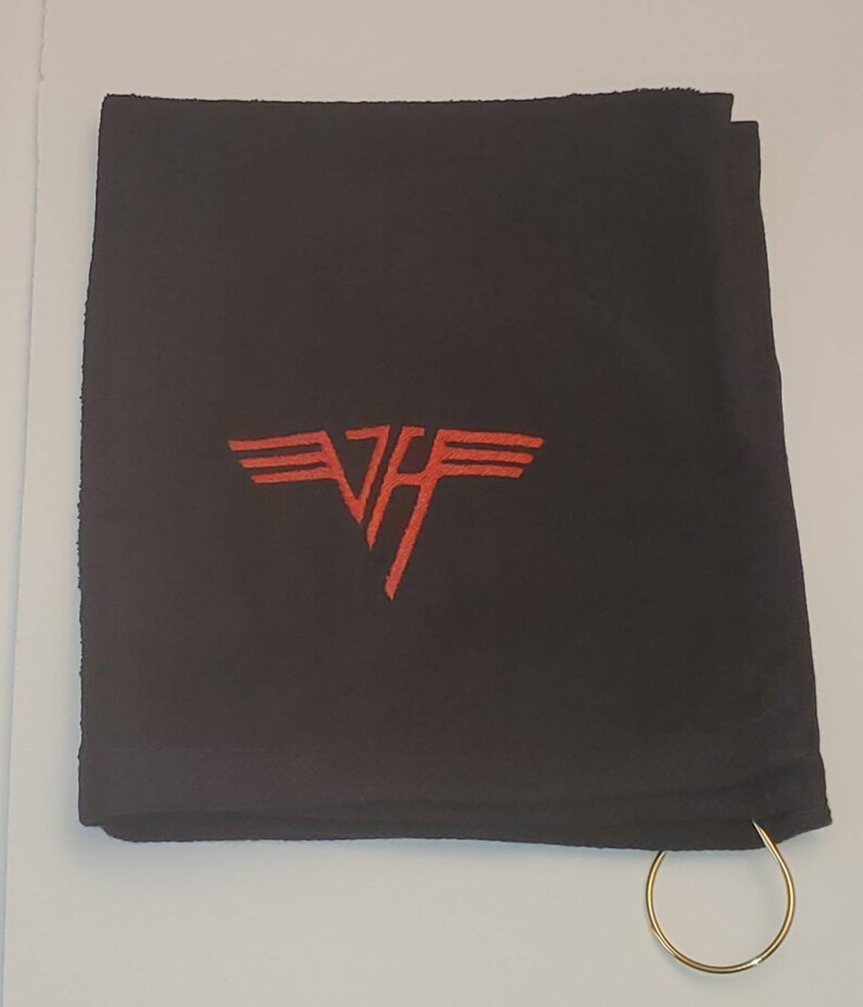 Van Halen Embroidered Golf Bag Sport Towel 16x18 Etsy
