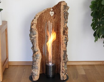 verKORKst Premium Tischfeuer in Korkrinde * Indoor und Outdoor * kein Mindestabstand * Tischfeuer SPIN1200 höfats Kempten