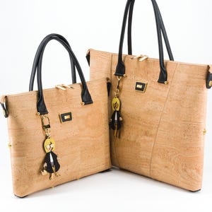 Kork Handtasche 3in1 * 2 Größen * 1 Tasche - 3 Formen * Umhängetasche für Frauen * Crossbody * Shopper * handmade in Portugal