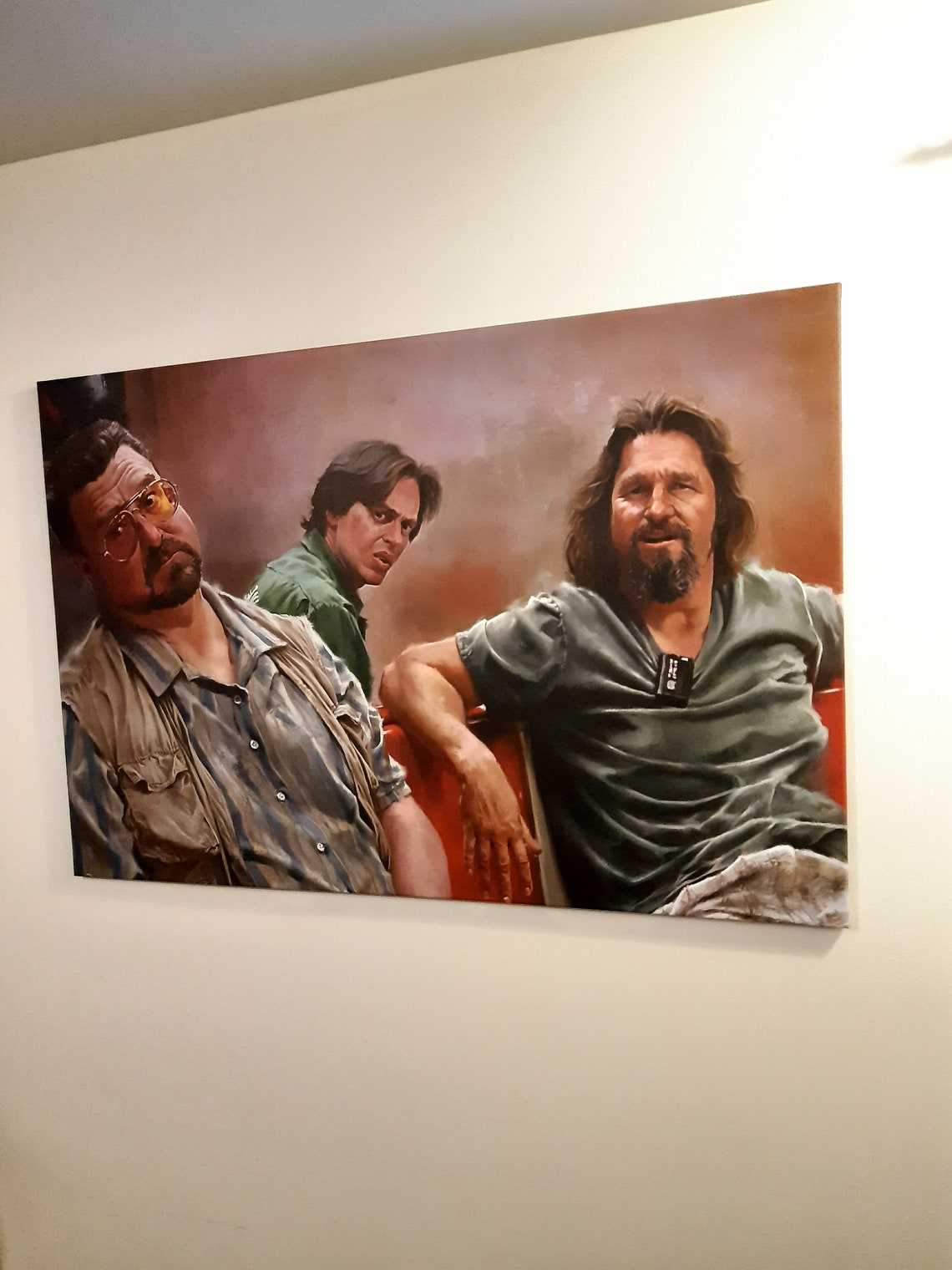 The Big Lebowski Painting The Dude Fan Gift Art Print on Etsy