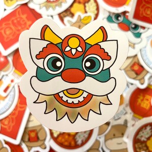 Lunar New Year Sticker Set | Etsy