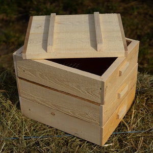 Wooden Worm Composter Farm Bin for Vermicompost and Garden image 4