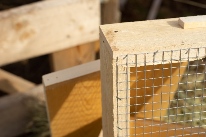 Wooden Worm Composter Farm Bin for and Garden Etsy