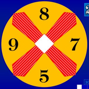 MATH MAKE 24 Game Number Randomizer PowerPoint Template