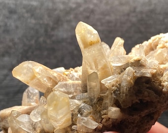 ゴボボセベルゲ山のクォーツクラスター、ナミビア - Etsy 日本