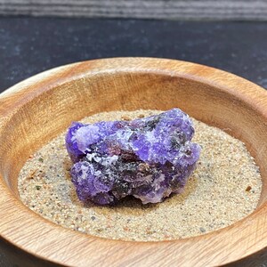 RARE Beautiful Gemmy Shiny Purple Lavender Coquimbite Crystals Mineral