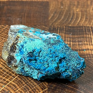 RARE Tentadora Mine  Quartz Crystal Covered In Amazing Chrysocolla Malachite Limonite Tenorite
