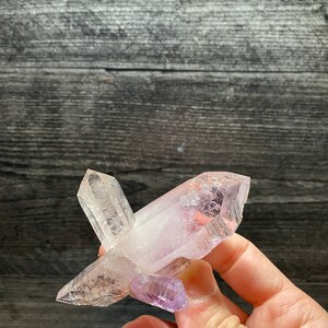 Beautiful Quartz Var Veracruz Amethyst Purple Crystal Cluster On Matrix Mineral Specimen