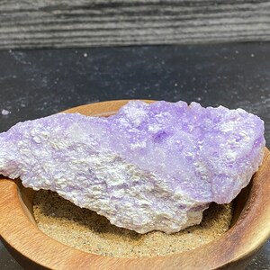 RARE Beautiful Gemmy Shiny Purple Lavender Coquimbite Crystals Mineral