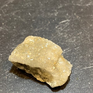 Rare Skorpion Mine Baryte Barite Crystal On Matrix With Orange UV Glow