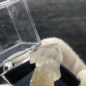 Thumbnail Rare Anhui Clear Quartz With Sepiolite Crystal Mineral Specimen From Anhui China