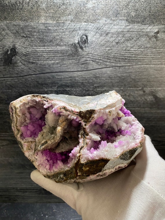 Pink Aragonite Mineral Specimen, Botryoidal Aragonite, Yunnan Geode