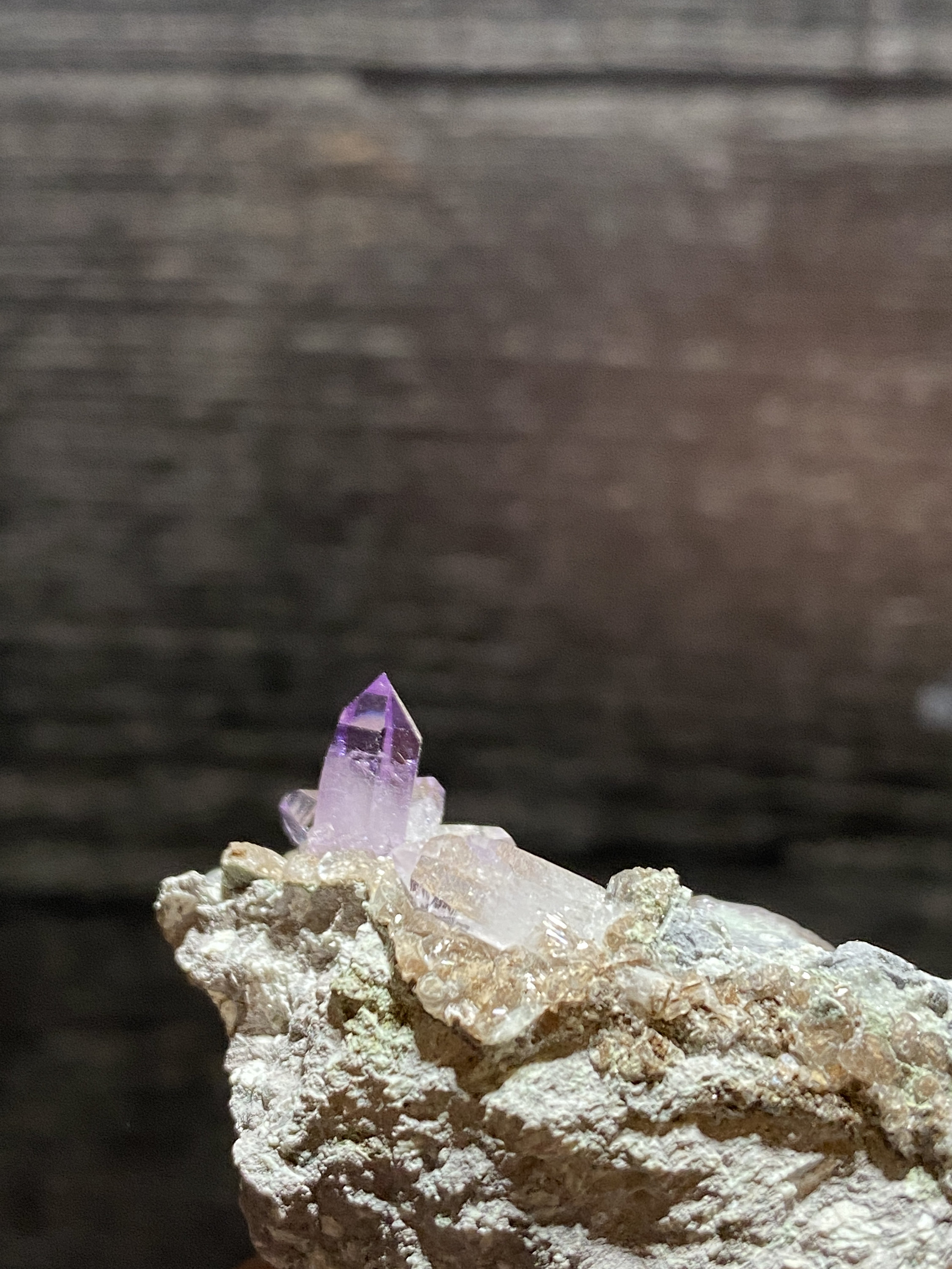 美しいクォーツバーベラクルスアメジスト紫水晶クラスター