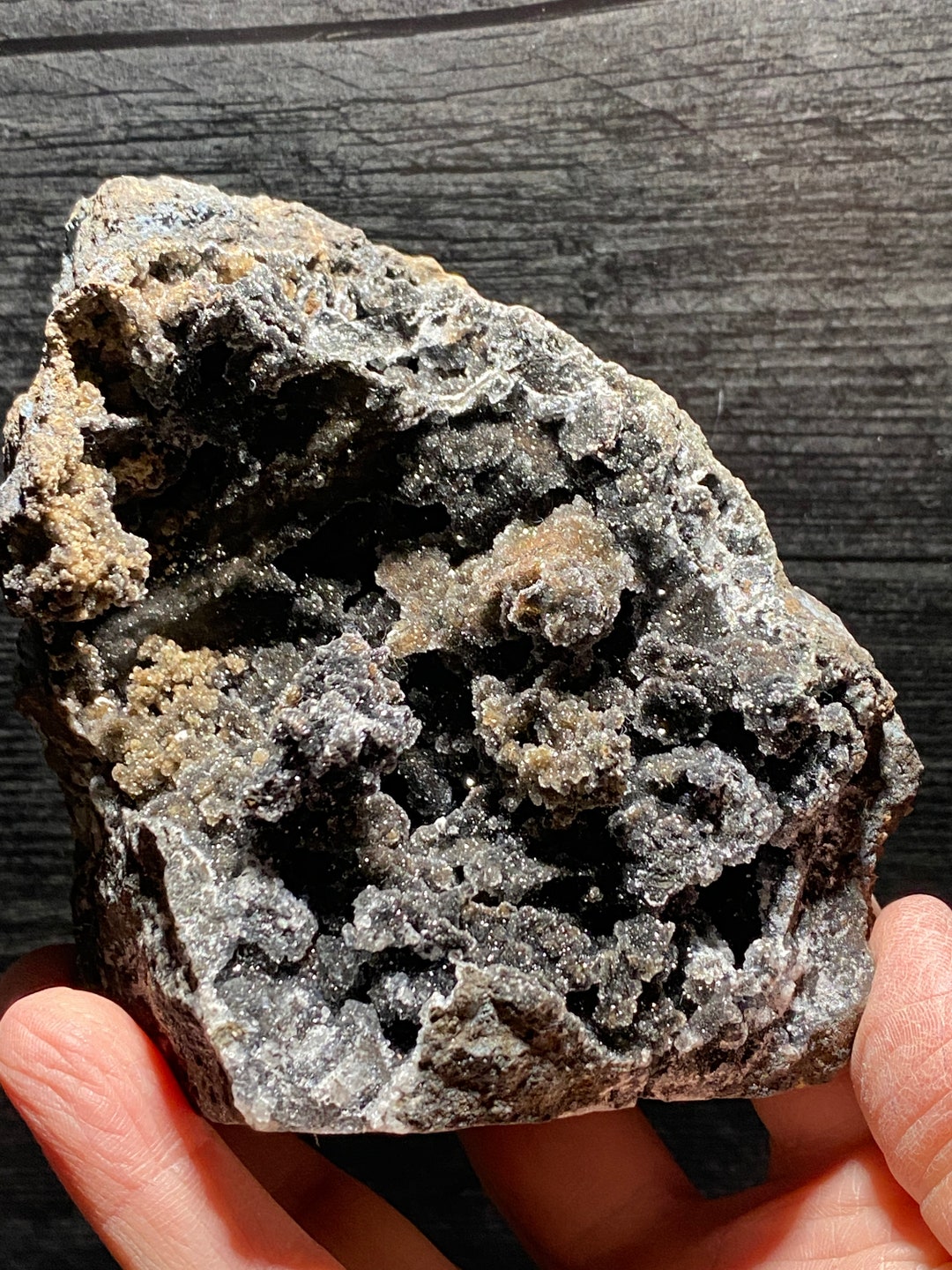 見事な光沢のあるドゥルージー・ドゥルージー・ブラックギャラクシー