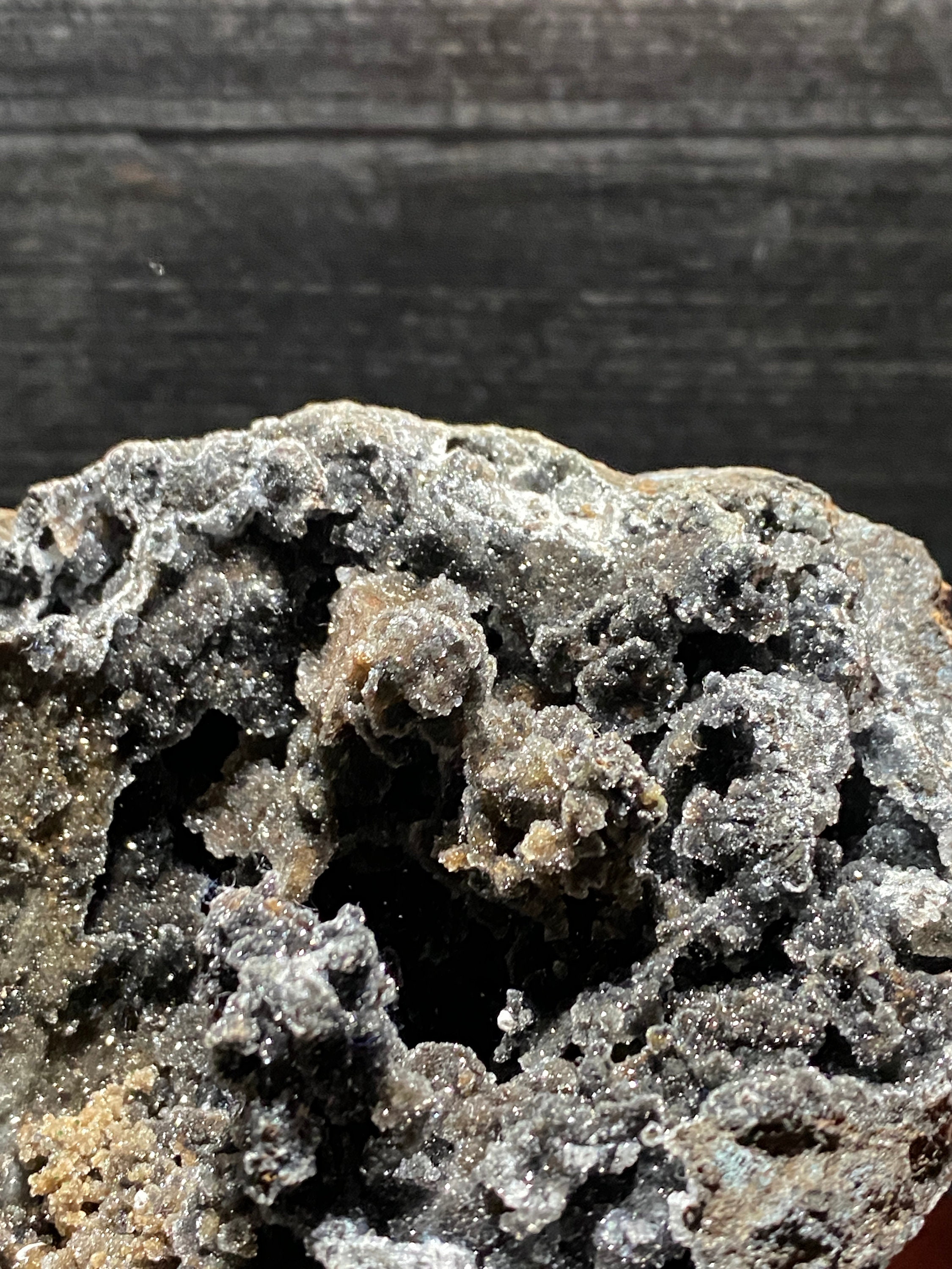 見事な光沢のあるドゥルージー・ドゥルージー・ブラックギャラクシー