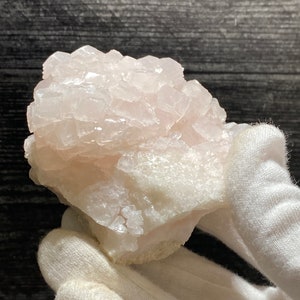 Botryoidal Manganocalcite Calcite Crystals Mineral Specimen On Matrix From Bulgaria
