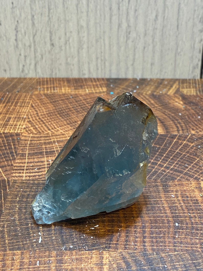 Gobi Desert Inner Mongolia Blue Fluorite Crystal