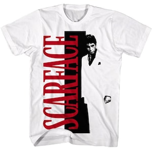Scarface T Shirt Movie Poster Re-Issue Tony Montana Gangster Tees