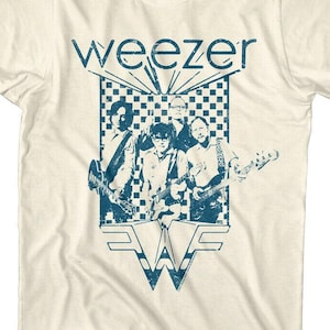 Weezer Band T-shirt: 90s Alt Rock Concert Tour Merch Officially