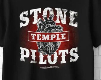 Camiseta Stone Temple Pilots Heart con Chester Bennington