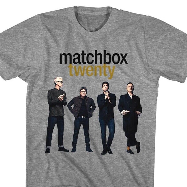 Matchbox Twenty Shirt Band Members Alt Rock Album Tees