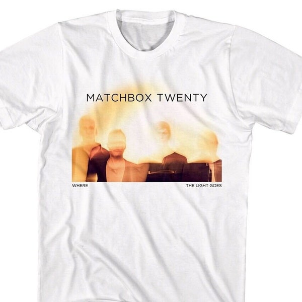 Matchbox Twenty Men's Shirt Where the Light Goes Tees