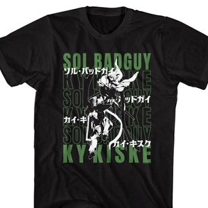 Guilty Gear Sol Badguy Ky Kiske T-Shirt