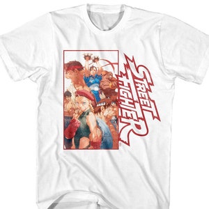 SUPER Street Fighter T-Shirt Best Characters Capcom