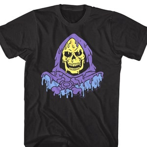 Masters of the Universe Shirt Melting Skeletor Evil Overlord Tees