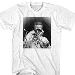 Miles Davis Men&#39;s Shirt Round Midnight Jazz Music Retro Graphic Tees