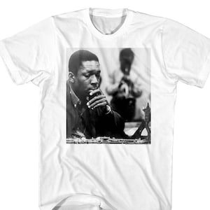 John Coltrane Shirt Contemplative Thinking Saxophone Tees