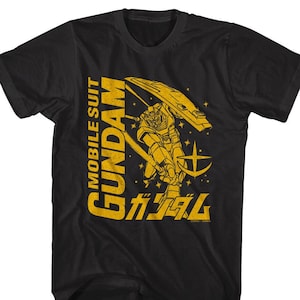 Gundam in Space Mecha T Shirt Mobile Suit Japanese Anime Tees