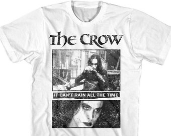 THE CROW T-Shirt Brandon Lee Character Movie Vintage Tees