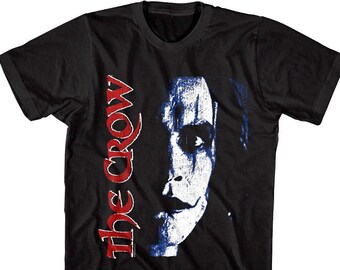 THE CROW T-shirt Eric Draven Close-up Eye Gothic Superhero Tees - Etsy