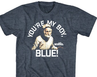 Old School Film T-Shirt You're My Boy Blue Graphic Tee Will Ferrell Frat Comedy Movie Men's Tshirt 2000's American Film Lover Merch