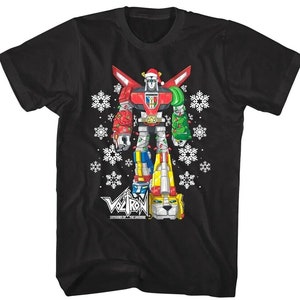 VOLTRON T-Shirt Space Explorers Comic Cartoon Graphic Tees