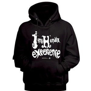 Jimi Hendrix Name Fro Black Adult Pullover Hoodie Sweatshirt