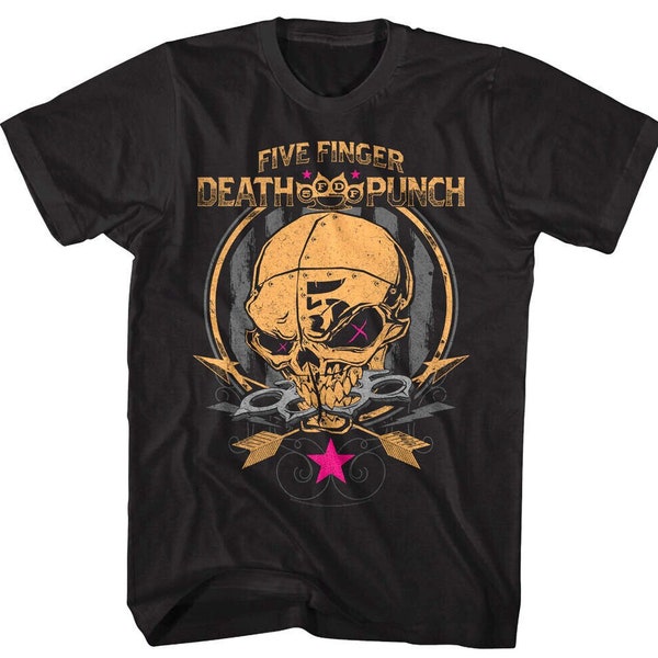 Five Finger Death Punch Shirt Skulls & Arrows Tees