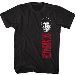 Scarface Shirt Nice Try No Cigar Tony Montana Smoke Face Movie Tees