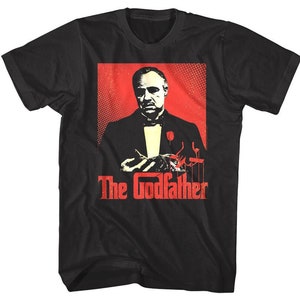 THE GODFATHER Shirt Don Corleone Poster Vintage Graphic Tees