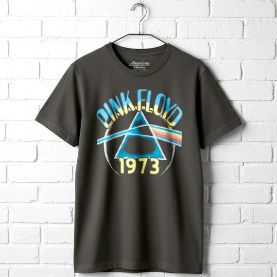 Pink Floyd 1973 Dark Side Prism T-shirt - Psychedelic Rock Concert