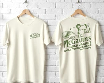 Happy Gilmore Men's T Shirt Shooter McGavin's Golf Tourney Tees Father's Day Tee