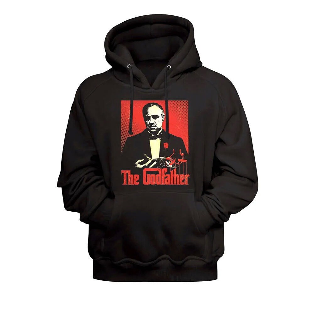 THE GODFATHER Hoodie Don Corleone Red Aura Vintage Sweater - Etsy
