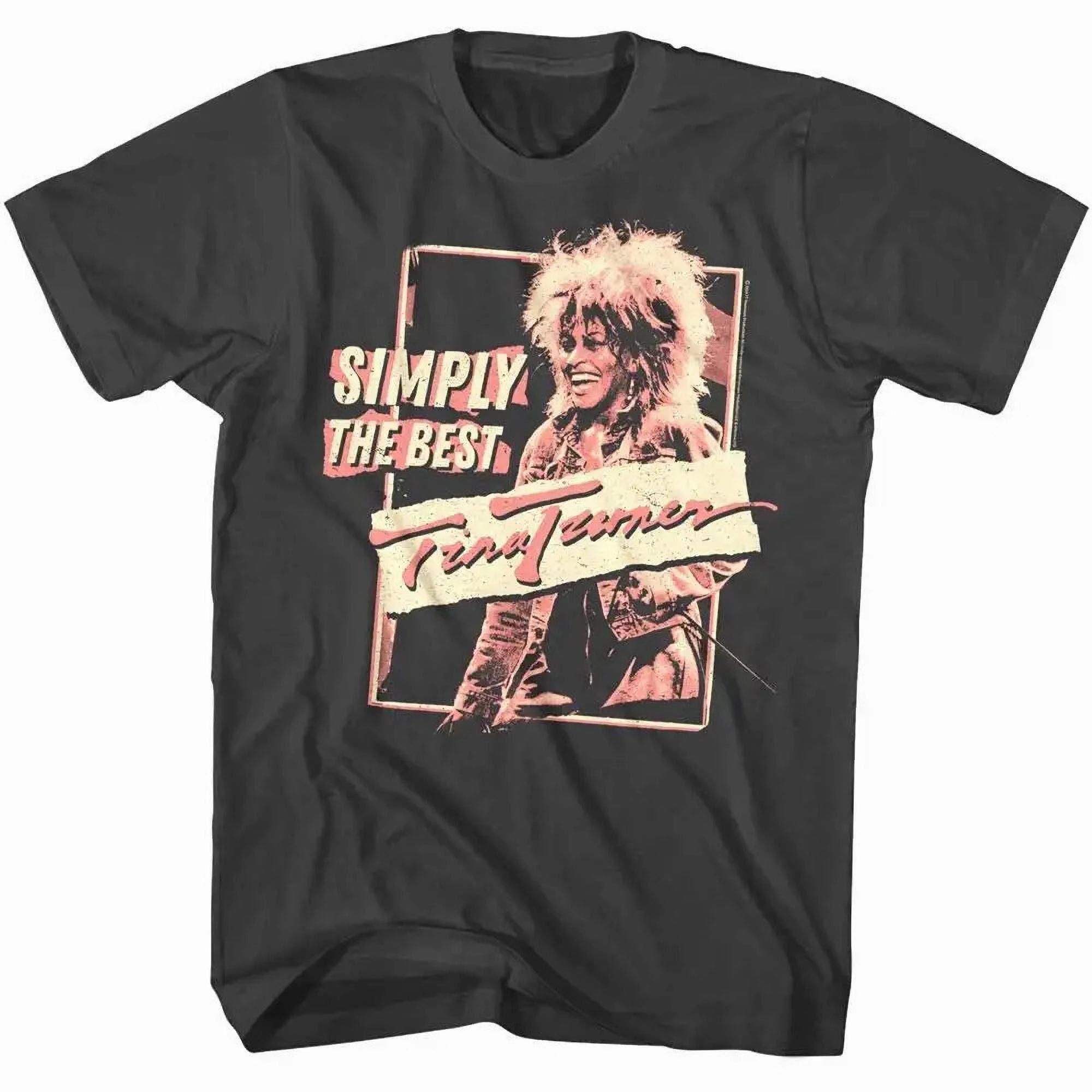 Tina Turner Simply Retro 90s Graphic T-shirt – Iconic Rock Music
