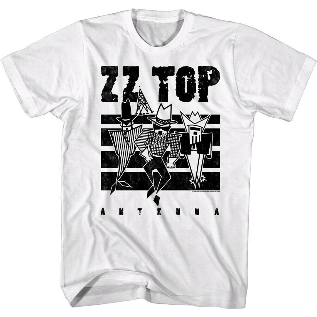 ZZ TOP ANTENNA tour バンドTシャツ Vintage 90s ZZ Top Antenna Tour Shirt - Sz XL - Concert Tee