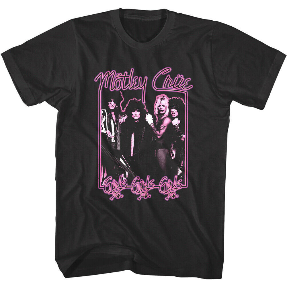 Motley crue girls girls girls on sale shirt