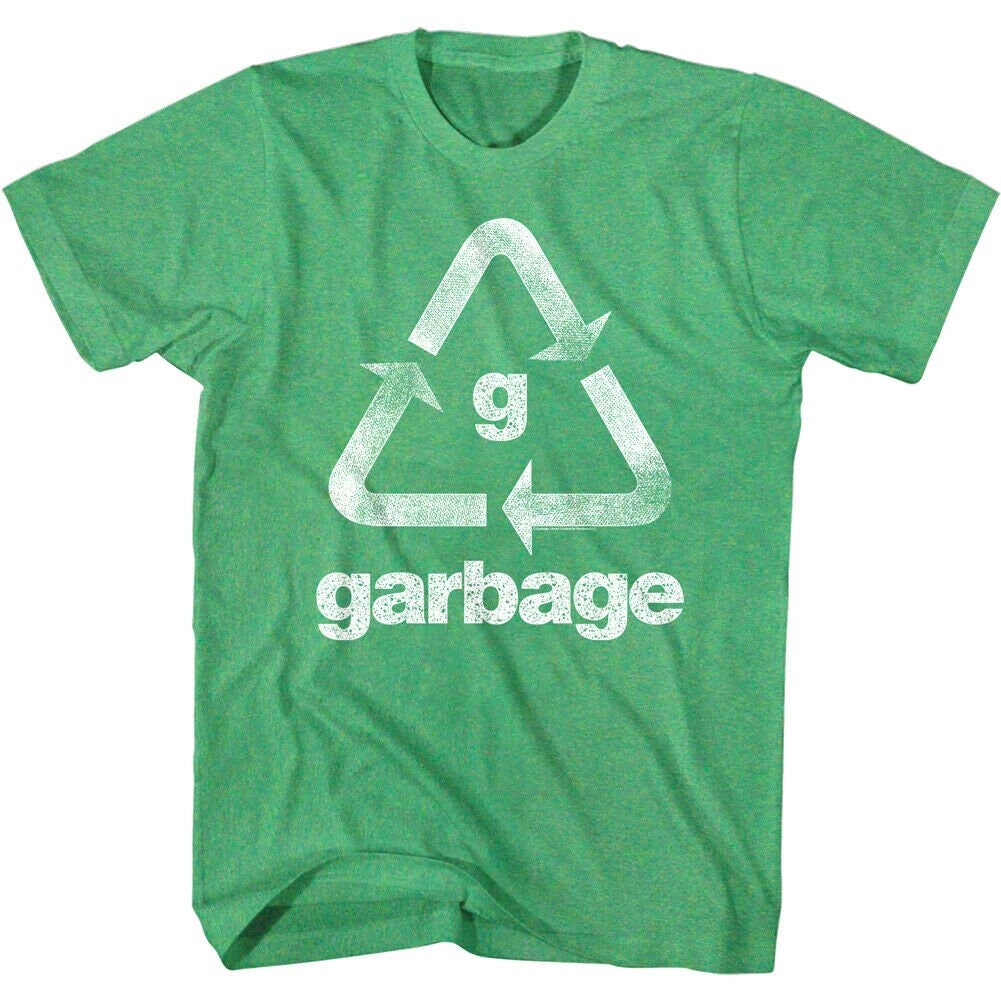 Garbage I Think I'm Paranoid Lips Men's T Shirt Rock Band
